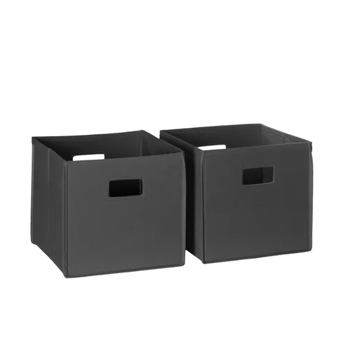 Miniatura 28 de RiverRidge Cajones de almacenamiento plegables con asas Organizador de almacenamiento Aqua Cube para armario, dormitorio y sala de juegos - Juego