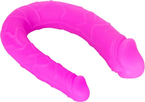Miniatura 4 de CalExotics Silicona doble Dong AC/DC Dong - Rosa