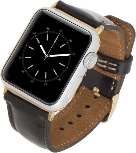 Miniatura 30 de Tuscany - Correa de reloj de cuero prémium para Apple Watch Series 11, 10, 1.654 in, Series 9, 8, 7, 6, 5, 4, 3 y SE 3/2/1 de 1.614 pulgadas, 1.575