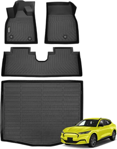 Miniatura 109 de Tapetes de piso para todo clima y forro de carga con respaldo para Chevrolet Suburban de 7 asientos 2021-2025 / GMC Yukon XL de 7 asientos