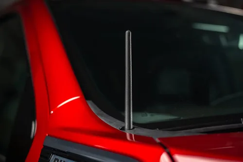 Miniatura 8 de La original 6 3/4 pulgadas para Chevrolet Silverado 2500 (2020-2026) - Antena de goma corta a prueba de lavado de autos - Recepción premium - Bobina