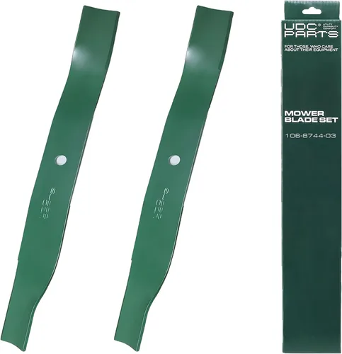 Miniatura 34 de UDC Parts GY20852 Hojas de corte de 48 pulgadas para John Deere D140 E140 S140 Z355E GX21784 GX21786 S170 E170 LA130 LA145 D160 S160 E160 E150 D155