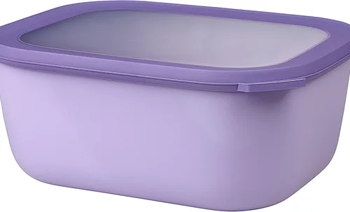 Miniatura 35 de Mepal Cirqula - Recipiente circular rectangular para almacenar y servir alimentos con tapas transparentes, perfecto para preparación de alimentos