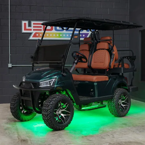 Miniatura 3 de LEDGlow Kit de iluminación de neón para carrito de golf de 4 plazas con luces LED de millones de colores expandibles para EZGO Yamaha Club Car