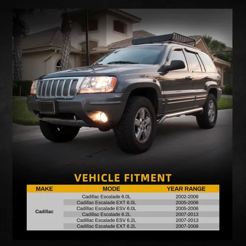 Miniatura 2 de DWVO Radiador de núcleo de 34 pulgadas compatible con Chevy Silverado, Suburban, Tahoe, Cadillac Avalanche Escalade, GMC Yukon Sierra, Hummer H2