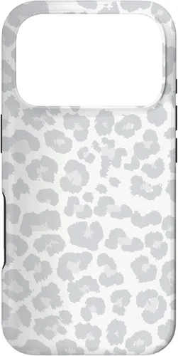 Miniatura 30 de Blanco Gris Guepardo Estampado De Leopardo Animal Skin Lindo Moda Caso Para iPhone 17