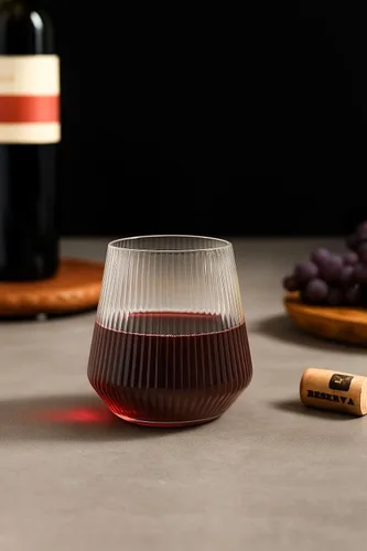 Miniatura 8 de PLASTICPRO Paquete de 12 copas de vino de plástico transparente con borde dorado, sin tallo, desechables, de 12 onzas, sin BPA, vasos de vino