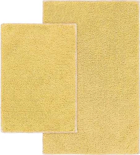Miniatura 33 de Garland Rug Queen Cotton Sea Foam de 22 x 60 pulgadas ultra suave, afelpada, altamente absorbente, lavable a máquina, toalla de suelo para ducha