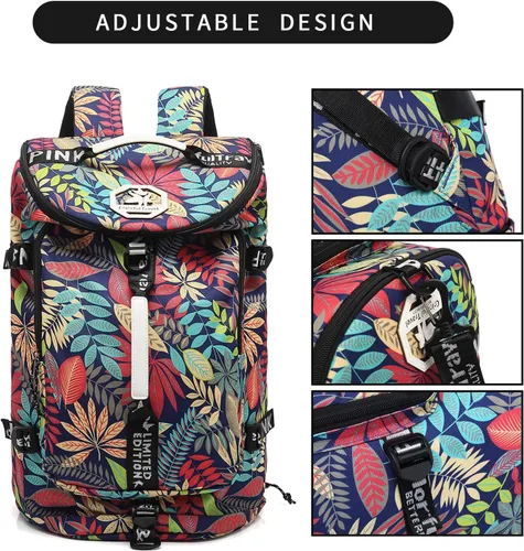 Miniatura 6 de gimnasio bolsa de lona mochila bolsa de lucha libre con compartimento para zapatos 4 tipos de método trasero impermeable deportes caminando portátil