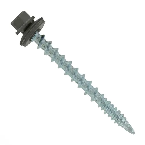 Miniatura 58 de Fasteners Plus ST Fastening Kwikseal Woodbinder Tornillos de Metal a Madera #10 X 1 Burgundy con Arandela de Goma EPDM, 250 Unidades - Diseñados