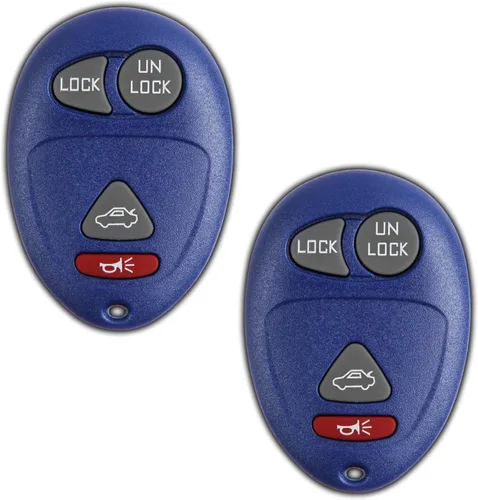 Miniatura 10 de Llave control remoto de repuesto KeylessOption, de 4 botones, para acceso sin llave, Negro