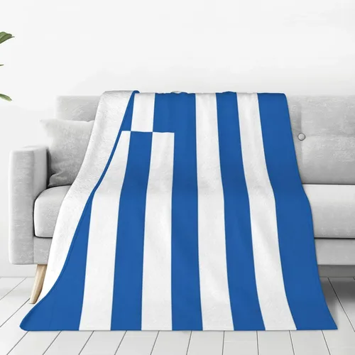 Miniatura 28 de Bonita manta de bandera de Costa Rica súper suave de 60 x 50 pulgadas para cama, sofá, silla, campamento, sala de estar y oficina Bandera de Costa