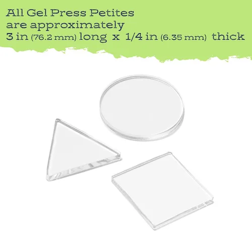 Miniatura 2 de Gel Press placa de gel de impresión, Transparente