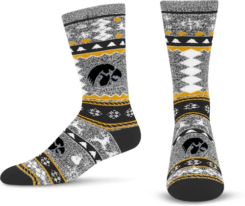 Miniatura 45 de For Bare Feet Ugly Holiday Sweater Crew Sock NCAA