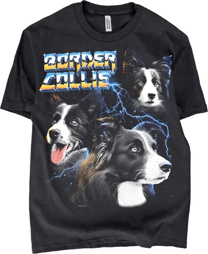 Miniatura 41 de Camiseta de Heavy Metal de los 80s con Animal en Negro - 100% Algodón - para Hombre y Mujer