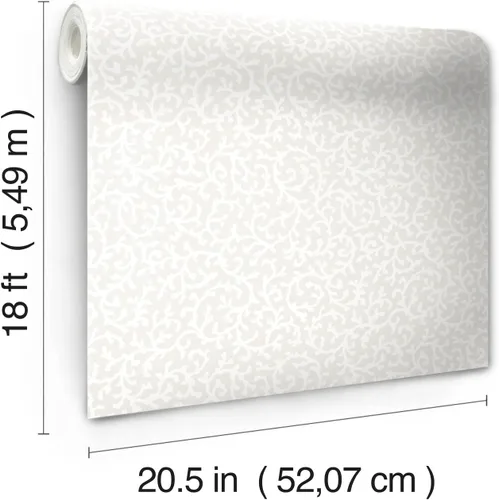 Miniatura 3 de RoomMates Waverly RMK12606PL Savoy - Papel tapiz autoadhesivo beige