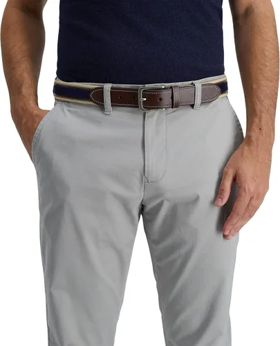 Miniatura 5 de Tommy Hilfiger - Cinturón de tela con incrustaciones de cinta para hombre, con hebilla de un solo diente
