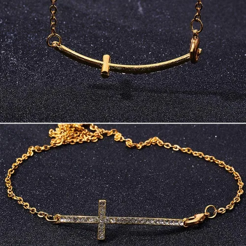 Miniatura 5 de PH PandaHall 12 dijes de metal dorado con diamantes de imitación de metal dorado curvados para pascua, Eid, Mubarak, Ramadán, decoración, collar