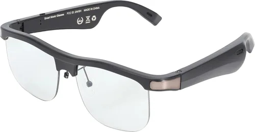Miniatura 9 de Lentes inteligentes Bluetooth, gafas de audio y música, lentes de sol polarizados para hombres y mujeres, lentes de sol deportivos de oreja abierta