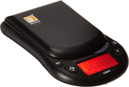 Miniatura 2 de Jennings JSR-200 - Báscula digital de bolsillo (7.05 oz x 0.00 oz), color negro