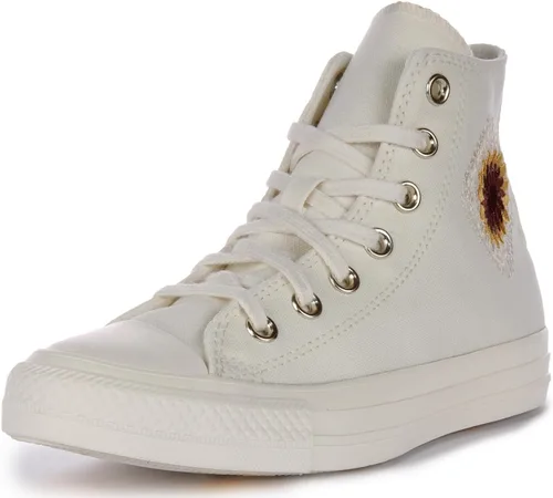 Miniatura 6 de Converse Chuck Taylor All Star Festival - Tenis de ganchillo para mujer, color blanco
