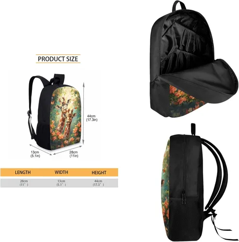 Miniatura 139 de HUGS IDEA Juego de 3 bolsas escolares con aislamiento térmico para el almuerzo, estuche para lápices