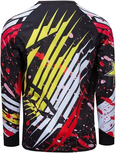 Miniatura 55 de Hotlion Camiseta de ciclismo para hombre, manga larga, MTB Motocross, ropa de carreras todoterreno