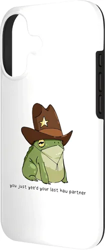 Miniatura 2 de Funny You Just Yee'd Your Last Haw Partner Cowboy Frog Meme - Funda para iPhone 17