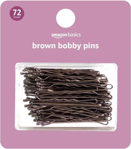 Miniatura 6 de Amazon Basics Bobby Pins in Case Black 72 Count