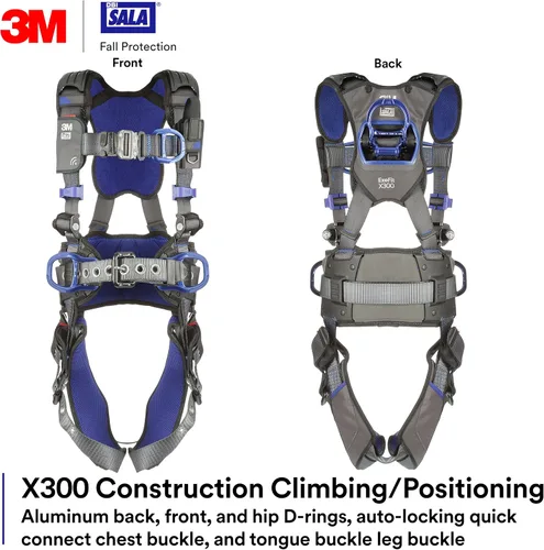 Miniatura 2 de 3M unisex Exofit X300 Comfort Construction Climbing Positioning