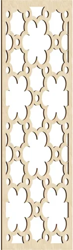 Miniatura 89 de Ekena Millwork WALW14X35X0250STGRO Southgate - Paneles de pared decorativos de madera con calado, 13 3/8 pulgadas de ancho x 34 3/8 pulgadas de rojo