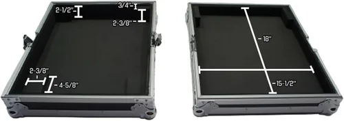 Miniatura 4 de Harmony Audio Fundas HCPROFX12V2-1 Compatible con Mackie PROFX12V2 Mezclador Flight Transport Road Custom Case