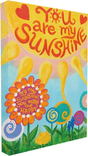Miniatura 9 de Stupell Industries Placa de pared You are My Sunshine, 13 x 19 pulgadas, diseño por artista nJoyArt