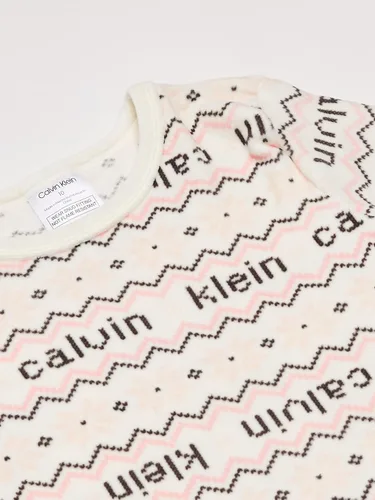 Miniatura 3 de Calvin Klein Conjunto de pijama de 2 piezas de forro polar para niña
