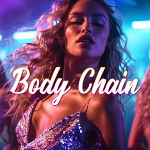 Miniatura 4 de JEWEKY Soporte de pecho con diamantes de imitación Chians Silver Bright Crystal Bra Cadenas de pecho Fiesta Rave Club Bikini Body Chian Jewelry