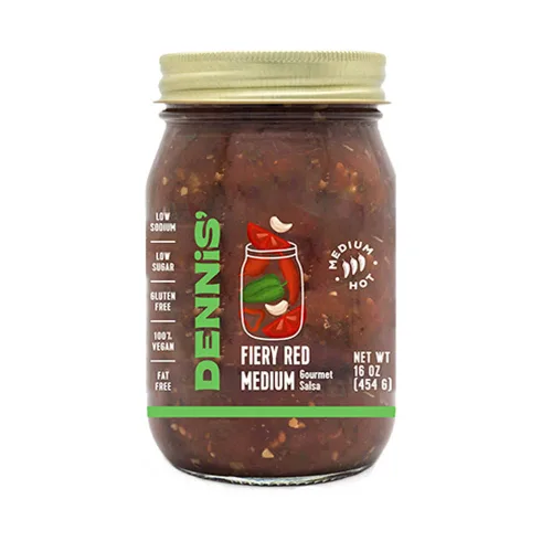Miniatura 8 de Dennis' Gourmet - Salsa de frijoles negros y maíz totalmente natural Esta salsa fresca y abundante para restaurante es baja en azúcar, baja