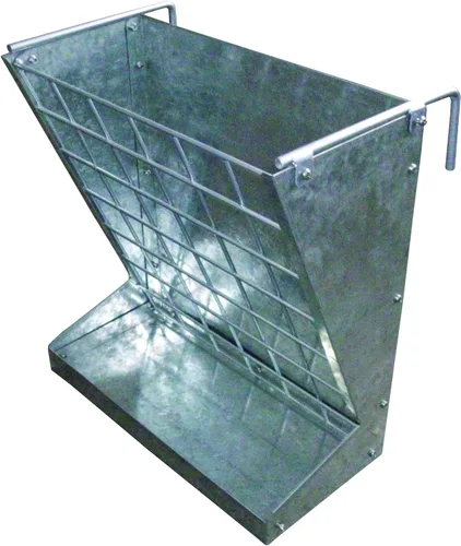 Little Giant® Alimentador montable para ovejas y cabras - Comedero 2 en 1 para cabras y ovejas y estante de heno - Combinación de heno y grano