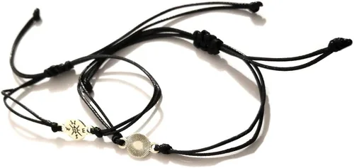 Miniatura 3 de Sisadodo Pulseras de amistad para mujeres, niñas, parejas, pulseras de promesa a juego para novio y novia, regalos de Navidad, día de San Valentín