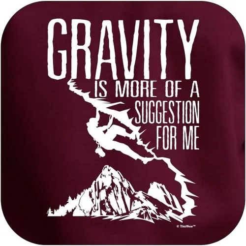 Miniatura 2 de Rock Climbing Gift Gravity More of a Suggestion Sudadera con capucha Premium