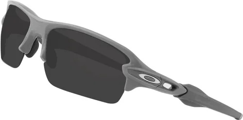 Miniatura 2 de BroLizard Lente polarizada de repuesto para lentes de sol Oakley Flak XS OJ9005, Negro (Solid Black Polarized), Flak XS