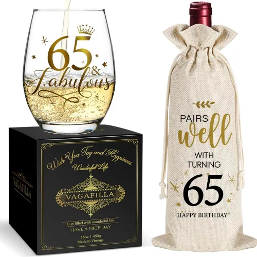 Miniatura 12 de Copas de vino de 40 cumpleaños para abuela, mamá, esposa, padres, mujeres, ella, regalos únicos de 40 años de parte de su esposo, niños, cuarenta