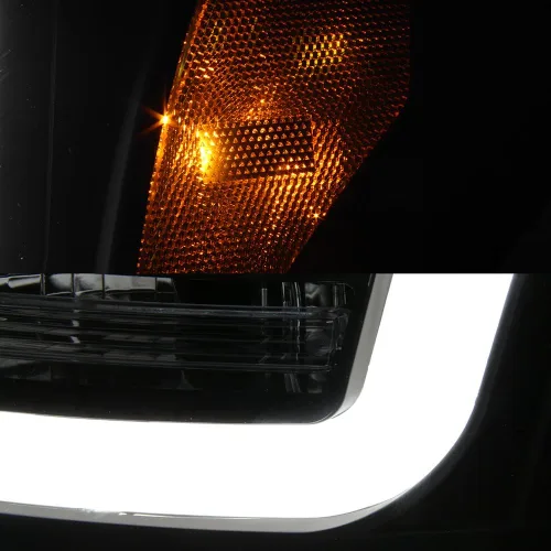 Miniatura 6 de AKKON - Para Ford F250 F350 F450 F550 Superduty 2011-2016, faros LED de tubo negro proyector, juego de pilotos conductor+pasajero