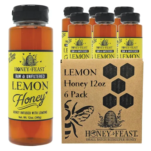 Miniatura 17 de Honey Feast, Miel de Flor Silvestre, 12 Onza