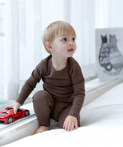 Miniatura 135 de AVAUMA - Pijama para niños y niñas de algodón básico para uso diario