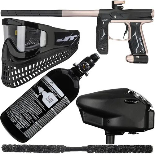 Miniatura 9 de Action Village Empire Axe 2.0 Super Kit de paquete de pistola de paintball Azul polvo/Negro polvo