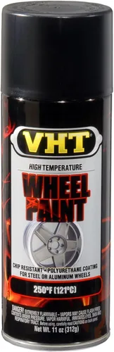 Miniatura 11 de VHT - Lata de pintura para ruedas. Negro brillante