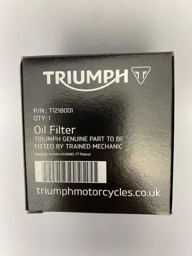 Miniatura 4 de FILTRO DE ACEITE Y LAVADORA DE SUMA ORIGINAL TRIUMPH