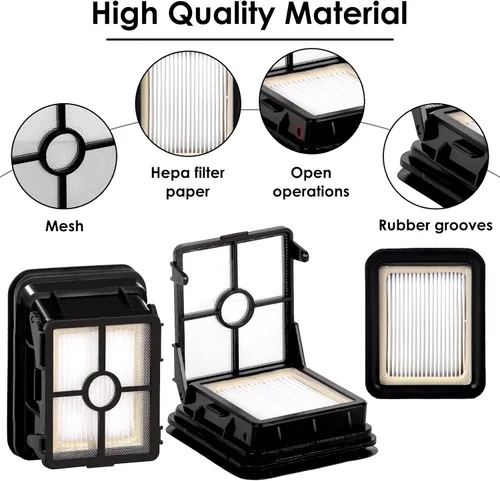Miniatura 6 de (12 piezas) Filtros HEPA de repuesto compatibles con Bissell Crosswave 1785 1866 2306 2551 2554 2590 2593 2596 CrossWave Wireless Max todo en uno