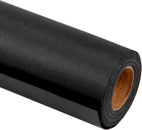 Miniatura 19 de RUSPEPA Rollo de papel de regalo azul marino kraft, 17.5"x 393" (32.8'), papel de regalo reciclable azul para regalos de cumpleaños, cubierta