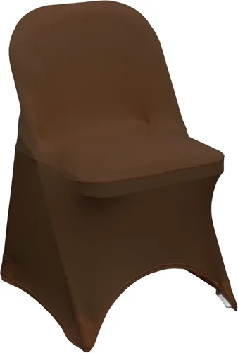 Miniatura 6 de YOUR CHAIR COVERS - Funda para silla plegable de elastano azul claro - Funda de cojín tapizada plegable elástica ajustable extraíble lavable